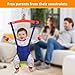Rodiuiu Baby Jumper with Stand, Toddler Swing Set forIndoor/Outdoor Play, Jumper for Baby 6-24 Months,Baby Jumpers and Bouncers with Adjustable Chain,Easy to Assemble & Store A