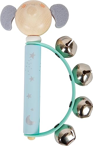 Small Foot Baby Tambourines Pastel Display, set of 6 bell tambourines for babies and infants 12346, Mehrfarbig - Image 4