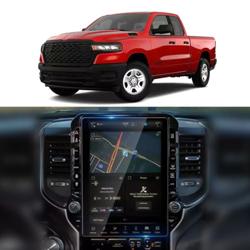Protecteur d'écran tactile Dodge Ram 1500 2500 3500 verre trempé transparent