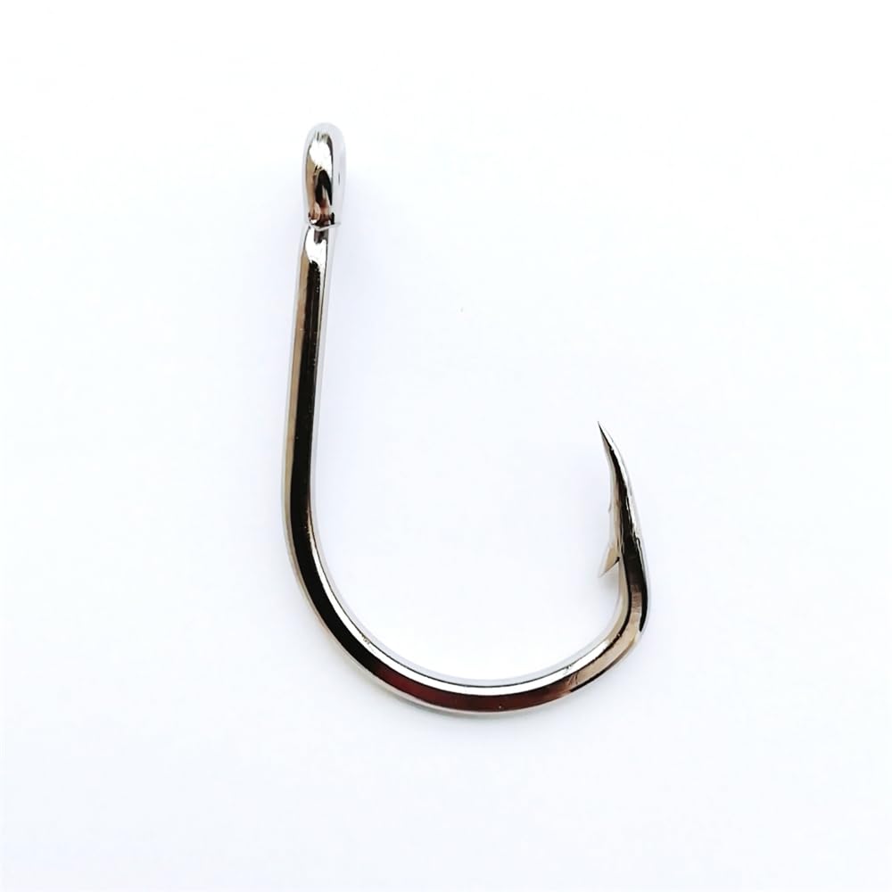 Circle Hook Jig Heads Ami da pesca in acciaio inossidabile Esche vive Ami da pesca Acqua dolce Acqua salata Accessori for la pesca in mare