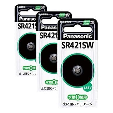 �G�X�R �_����d�r ���v�p SR421SW 1.55V EA758YE-27 (× 3)