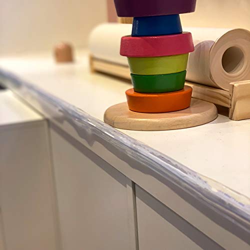 Kit con 6m di Nastro di Protezione per Bordi e 10