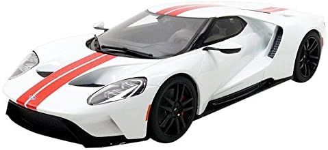GT Spirit  Coche Miniatura Ford Gt 2017 Escala 118 GT097 BlancoRojo