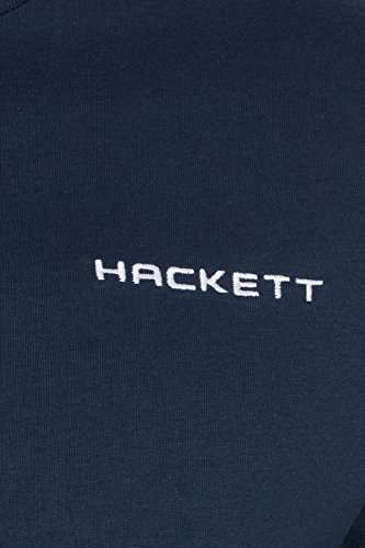 Hackett London Fenwick Tee Shirt męska koszulka golfowa niebieska HMX2000D