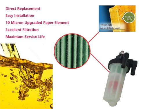 Fuel Filter Compatible with Mercury Outboard 75HP 80HP 90HP 100HP 115HP 35-881538T1 881538T02