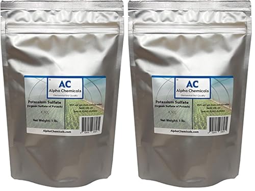 1 Pound - Potassium Sulfate - Sulfate of Potash (Pack of 2) 16 Ounce (Pack of 2)