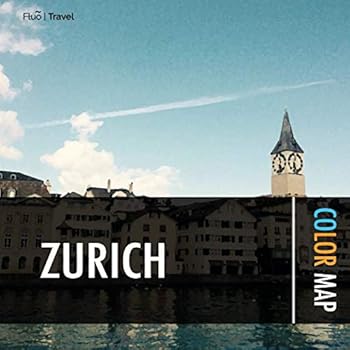 Paperback Zurich Color Map Book