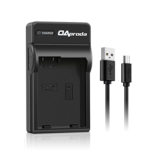 OAproda EN-EL14 Battery Charger EN EL14a USB Charger for D5600, D5500, D5300, D5200, D5100, D3400, D3300, D3200, D3100, Coolpix, P7000, P7100, P7200, P7700, P7800, DF Camera, MH-24 Charger