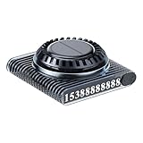 Solar Auto Aromatherapie - Rotierender Duftstoffdiffusor mit Parkschild, langanhaltende Geruchsbeseitigung, Armaturenbrettdekoration | für Zuhause Büro