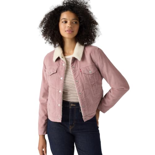 Image of Levi's Women's Original Sherpa Trucker Jackets (Standard and Plus)