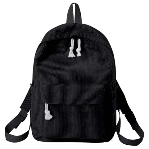 Sac à dos Tolenre en velours côtelé Cover