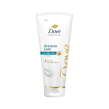 Dove Fresh Dryness Care 1-Min Conditoner With Bio-Protein And Glycerol For Dry And Rough Hair, For Upto 72 Hours^ Of Effortlessly Detangled, Soft And Touchably Smooth Hair | 175Ml, 1 Count - image, photos