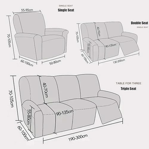 Housse de canapé fauteuil au design ajusté et textile lourd - 4