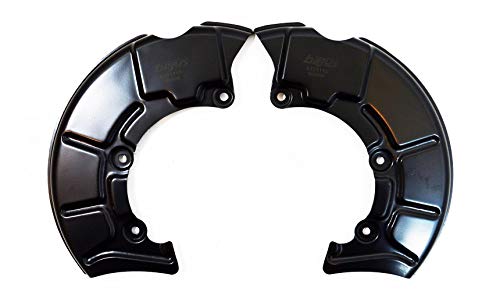 LSC 1J0615312A : Pair of Front Brake Disc Backing Plates - NEW from LSC