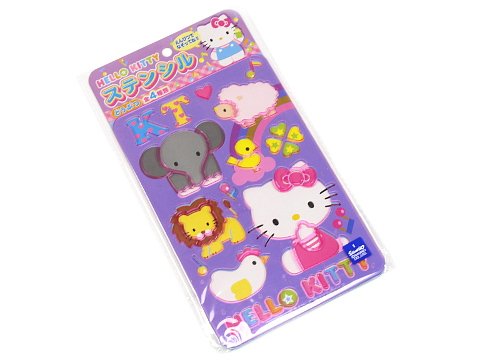 Amazon.co.jp: エポック ハローキティ ステンシル 4種類4点1セット 