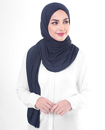 Image of Silk Route InEssence New Viscose Lycra Jersey Scarf Ladies Wrap Large Hijab