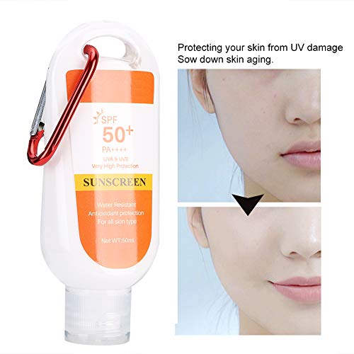 Protector solar Unseen SPF 50+, herramienta de cuidado corporal resistente al agua y sin aceite, amplio espectro SPF 50… - Imagen 3