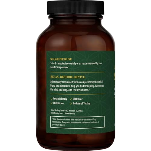 Global Healing Center - Stress Relief Supplement with Lithium Orotate - Advanced Calm Support Helps Ease Stress and Improve Function - Lithium Supplements - (120 Capsules) - Image 3