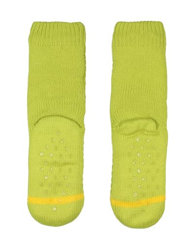 Bioworld Dr Seuss GRINCH Adult Sherpa Lined Grinch Face Santa Hat Sweater Knit Slipper Socks For Men and Women4