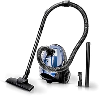 GEEPAS Bagged Cylinder Vacuum Cleaner, 1400W High Power Motor, Compact and Lightweight Vacuum and Carpet Cleaner, Removes Dust, Dirt and Allergens  Low Noise Design, 2 Year Warranty