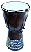 Holy Land Market Djembe Drum Hand-Carved Nature & Animal Designs, Medium Size, 10 Inch High, Imported from Jerusalem