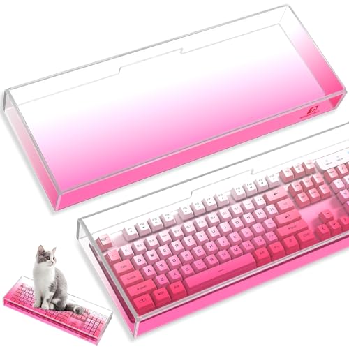 Protégez Votre Clavier de Jeu PC Transparente pour Bureau Gamer