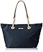 Calvin Klein Florence Dressy Nylon East/West Chain Top Zip Tote