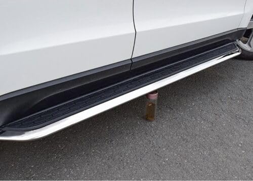 2Pcs Running Boards for Audi Q4 e-tron 2022-2025 Door Fixed Side Step Pedal Nerf Bar Platform Ptotector, Including Brackets