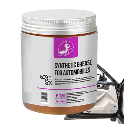 Automobile Sunroof Grease | Sunroof Grease Car Grease,Mechanical Maintenance Lubricating Grease for Greasing and Cleaning The Track The Car Sunroof