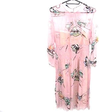 Amazon Co Jp プラダ Prada ワンピース レディース ピンク ライトグリーン 黒 中古 服 ファッション小物