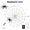 Luci Halloween a Rete, Halloween Decorazioni 100 LEDS, 8 Modalità Halloween Decorazioni Casa Luci a Rete, Impermeabili Decorazione per Cortile, Giardino, Interni ed Esterni #3