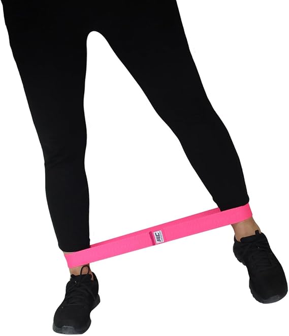 MuscleCloth Active Loop Band Resistance Band Pink Medium