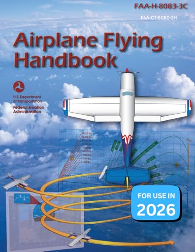 Airplane Flying Handbook FAA-H-8083-3C (Color Print)