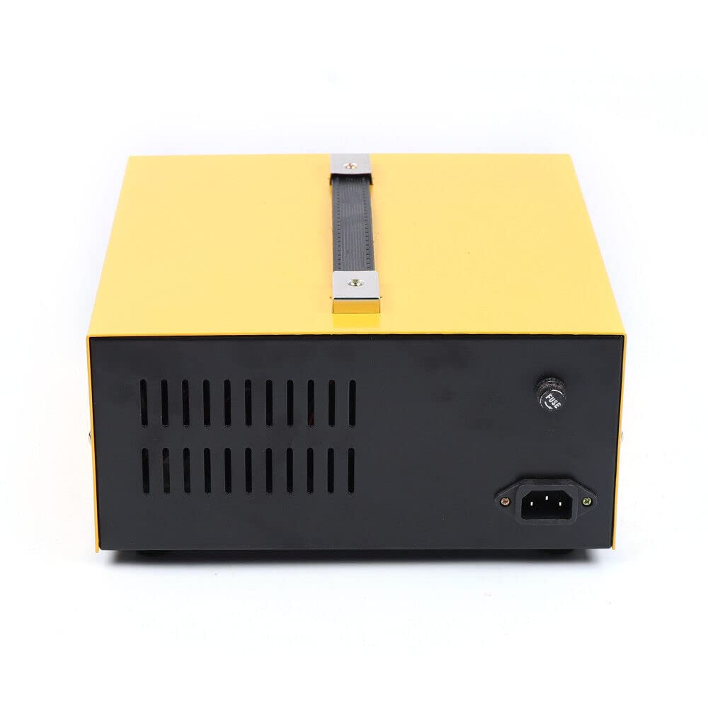 Equipo de soldadura de puntos, 400 W, 80 A, portátil, para bricolaje, color dorado y plateado