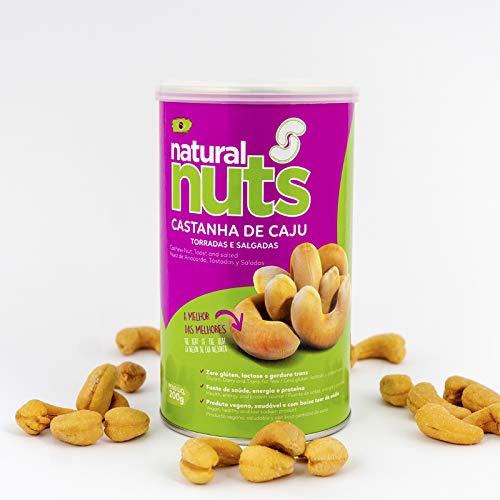 Castanha de Caju Torrada e Salgada Lata 200g