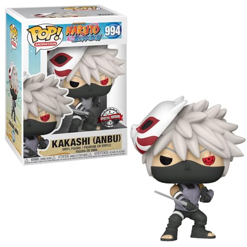 Funko Pop! Naruto: Shippuden Kakashi ANBU Vinyl Figure - AAA Anime Exclusive, 3.75 inches