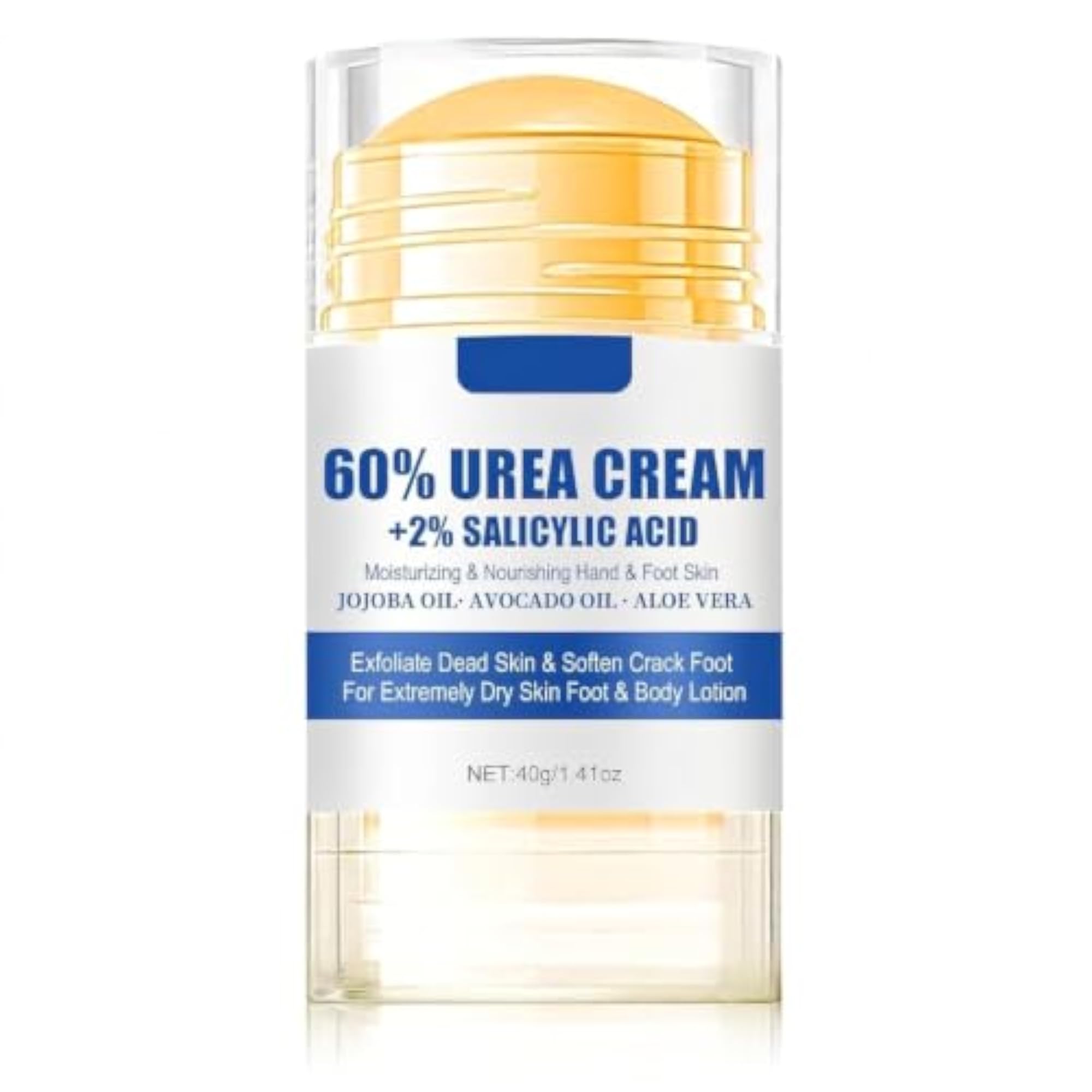 Moisturizing & Exfoliating Hand Foot Cream with 60% Urea and 2% Salicylic Acid