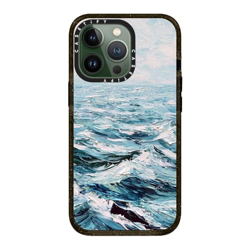 Coque iPhone 13 Pro CASETiFY Impact antichoc compatible MagSafe bleu - 3