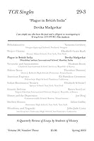 TCR Singles 29-3 Plague in British India 1798685590 Book Cover