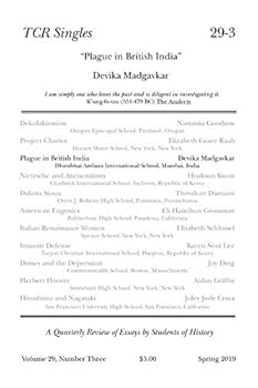 Paperback TCR Singles 29-3 Plague in British India Book