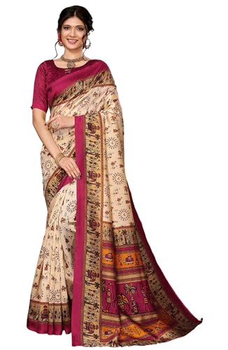 TRAFAART Indisches Sari-Kleid für Damen, aus...