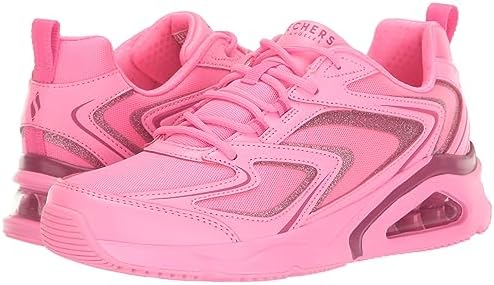 Skechers Women's TRES-AIR UNO-GLIMM-AIRY Sneaker, 6.5 Pink | Image 6