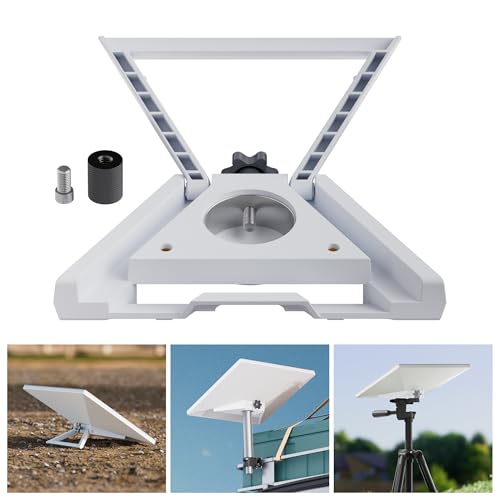 Starlink Mini Tripod Adapter 1/4 Threaded 3-in-1 Kickstand Pole Adapter Mount for Starlink Mini Multiple Use Pipe Adapter for Home Camping RV Travel