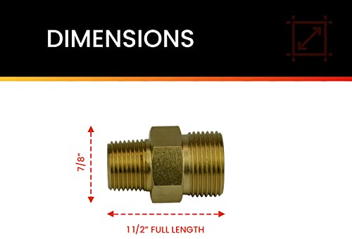 Hot Max 29007 M22M X 3/8-Inch Pressure Washer Screw Nipple #TOP1