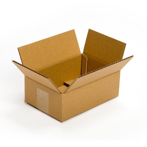 Pratt PRA0023 100PK 100% Recycled Corrugated Cardboard Box, 9" Length x 6" Width x 4" Height (Pack of 100)