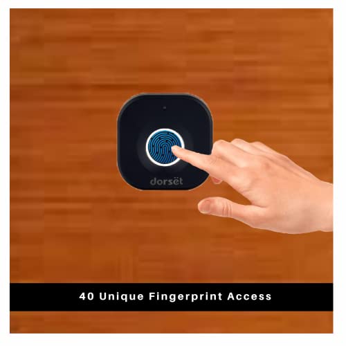 Dorset-Furniture-Smart-Lock-DG-304-40-Unique-Access-Drawer-Lock-with-Finger-Print-for-Home-and-Office-Suitable-for-Drawers-Ideal-Door-Thickness-15-20mm-Black