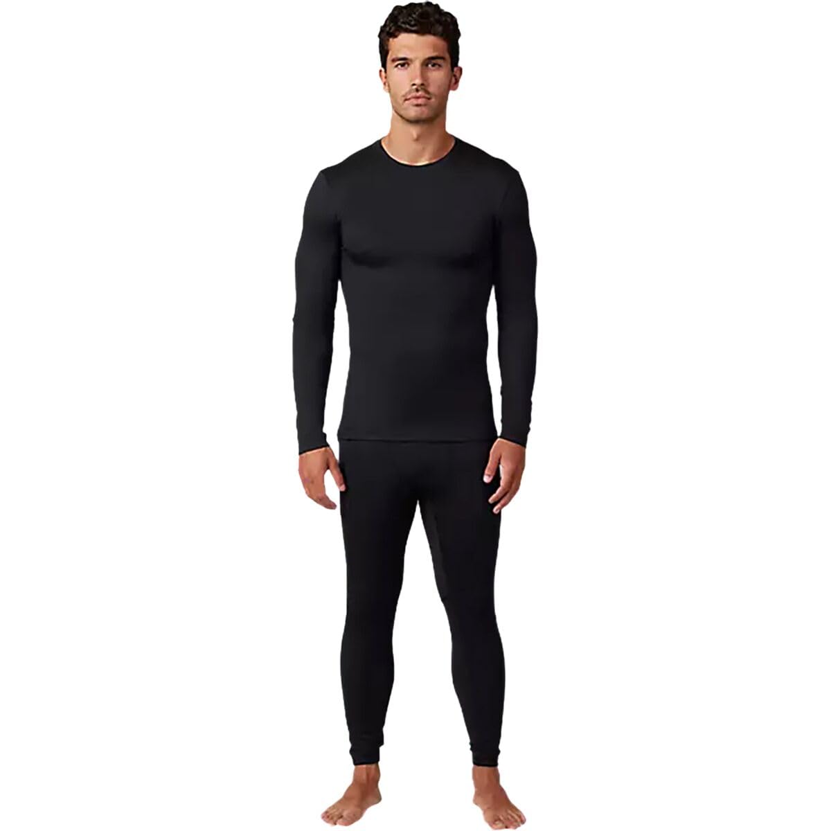 Fox Racing Tecbase Fire LS T-Shirt Unisex-Adulto