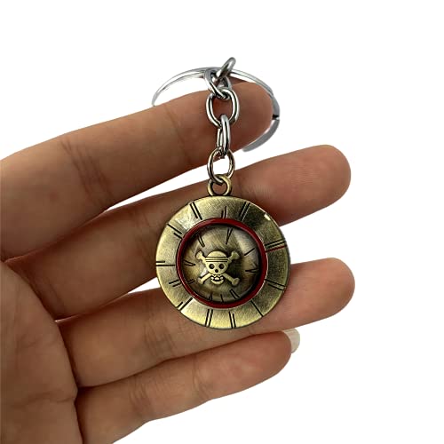 Twin Six One Piec Devil Fruit Keychain, Anime Cartoon Cosplay Zinc Alloy Key Chains, Gifts For Women, Men, Girls And Boys #TOP2