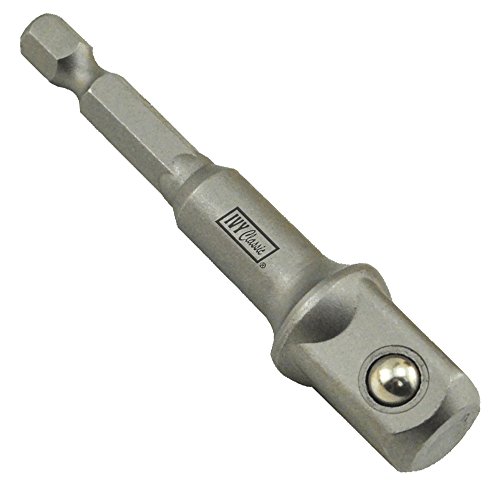 IVY Classic 45554 adaptador de enchufe hexagonal de 1/4 pulgadas a 1/2 pulgadas cuadrado, 3 pulgadas de largo, Impact Plus, paquete de 10 Cover