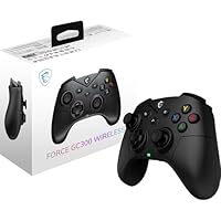 MSI FORCE GC300 WIRELESS PC Gamepad Controller - 2.4 GHz, Bluetooth, USB Type-C a A...